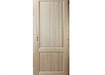 2 kazettás fa ajtó, 12 cm PT, 100x210 cm